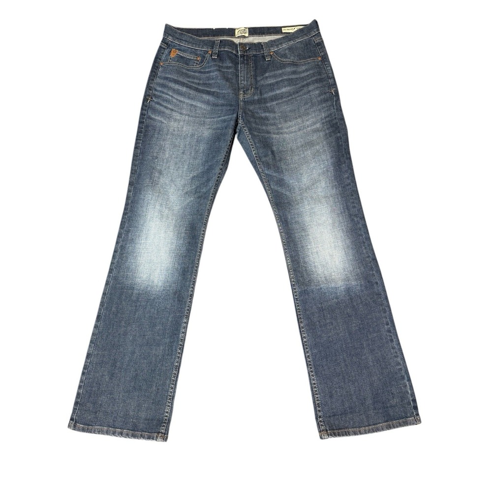 NWOT Moonshine Spirit Jeans Men 38x32 Blue Denim 120 Proof Straight Brad Paisley
